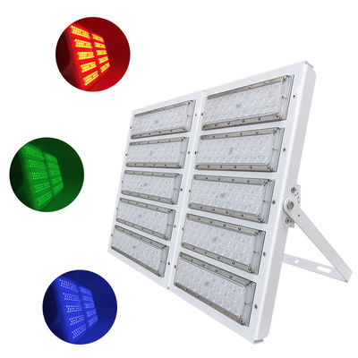CE EMC LVD RoHS 300 วัตต์ไฟ LED น้ำท่วม 512DMX RGB Modular